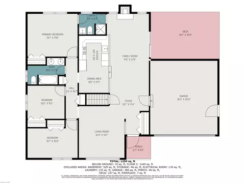 Floorplan - 32048 Bradner, Warren, MI 48088 photo 2 of 2