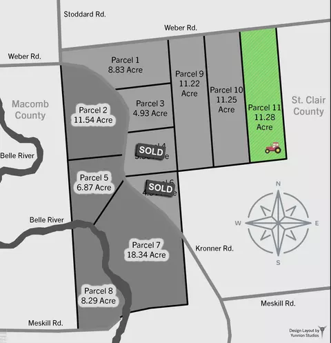 00 Weber Rd 4001-100 Parcel 11, Columbus, MI 48063
