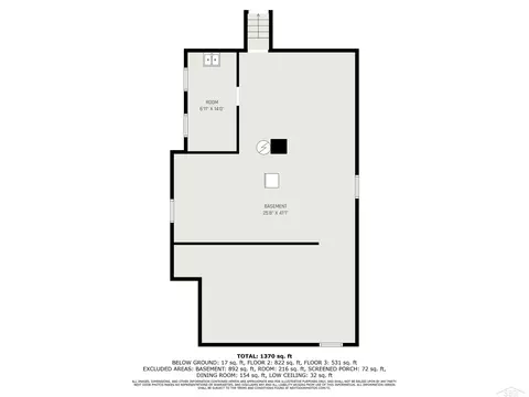 Floorplan - 812 Webster, Bay City, MI 48708 photo 3 of 3