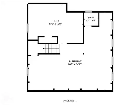 Floorplan - 18921 Moon, Grosse Pointe, MI 48236 photo 2 of 2