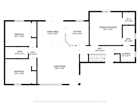 Floorplan - 1741 Manchester, Gladwin, MI 48624 photo 2 of 3