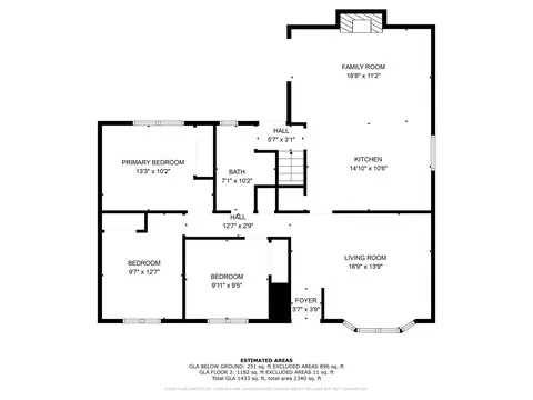 Floorplan - 14020 Bade, Warren, MI 48088 photo 1 of 3