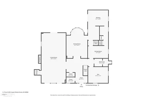 Floorplan - 31 Beverly, Grosse Pointe Farms, MI 48236 photo 2 of 3