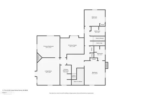 Floorplan - 31 Beverly, Grosse Pointe Farms, MI 48236 photo 3 of 3