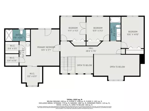 Floorplan - 617 Riverview, Gladwin, MI 48624 photo 2 of 3