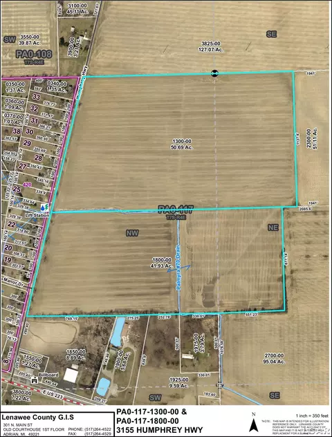 3155 Humphrey, Palmyra, MI 49268