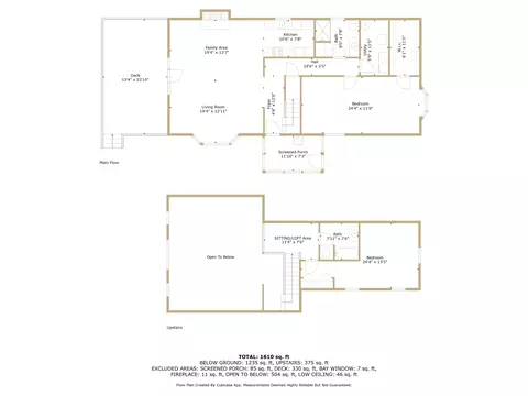 Floorplan - 656 Burt, Au Gres, MI 48703 photo 3 of 4