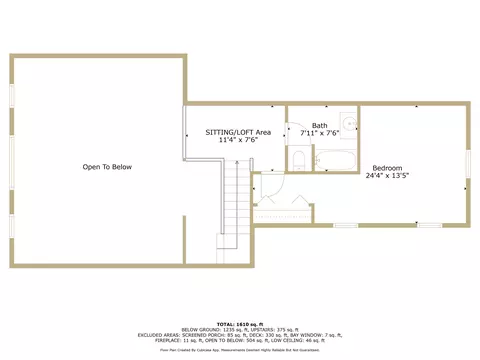 Floorplan - 656 Burt, Au Gres, MI 48703 photo 4 of 4