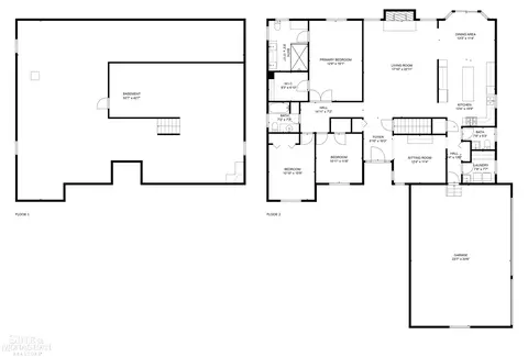 Floorplan - 49907 St John, Macomb, MI 48044 photo 3 of 3