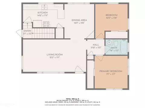 Floorplan - 6121 Corunna, Flint, MI 48532 photo 1 of 3