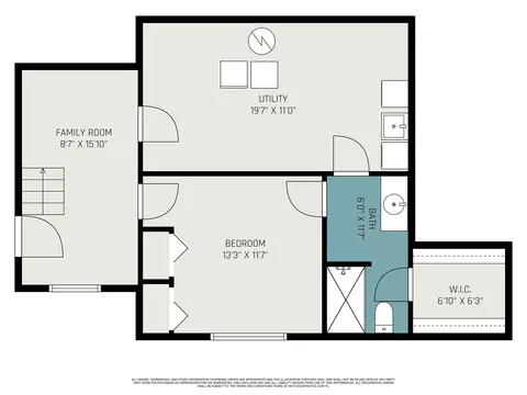 Floorplan - 2501 Pine Rdg, Lupton, MI 48635 photo 1 of 3