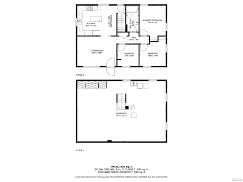 Floorplan - 1006 Willow, Tecumseh, MI 49286 photo 3 of 3