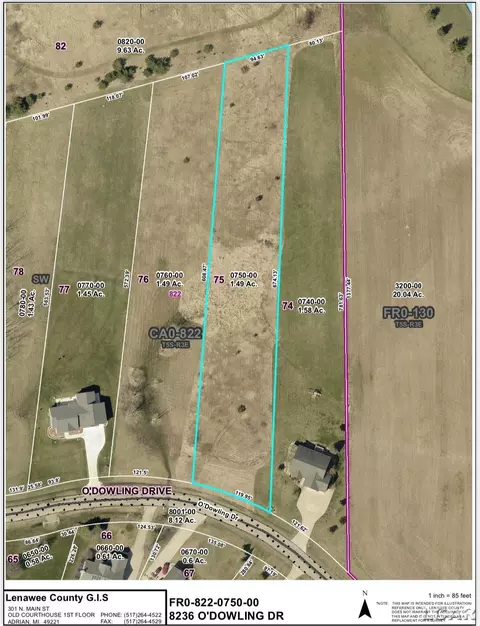 8236 Odowling, Onsted, MI 49265