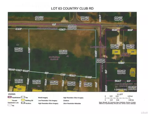 1100 Country Clb #1100 BLK CORY CLUB ROAD, Adrian, MI 49221