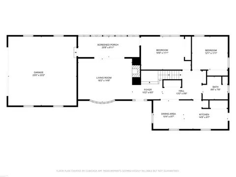 Floorplan - 1526 S Bartlett, Saint Clair, MI 48079 photo 3 of 4
