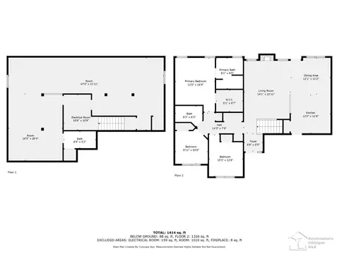 Floorplan - 7475 Conifer, Temperance, MI 48182 photo 1 of 1