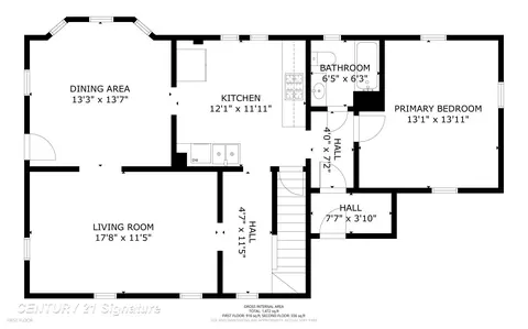 Floorplan - 7482 Neff, Mount Morris, MI 48458 photo 1 of 3