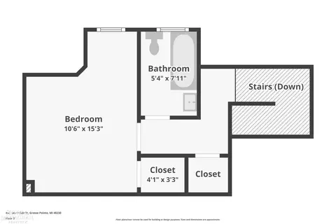 Floorplan - 498 Saint Clair, Grosse Pointe, MI 48230 photo 3 of 5