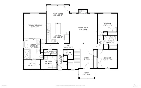 Floorplan - 10430 Jackman, Temperance, MI 48182 photo 1 of 2