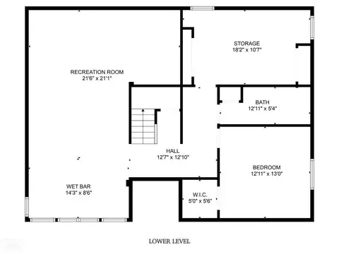 Floorplan - 357 E Frank, Birmingham, MI 48009 photo 3 of 4