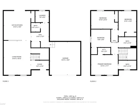 Floorplan - 3157 Coventry, Flushing, MI 48433 photo 3 of 6