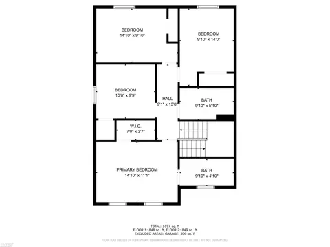 Floorplan - 3157 Coventry, Flushing, MI 48433 photo 2 of 6