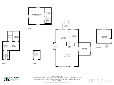 Floorplan - 1320 S Helen Lk, Ishpeming, MI 49849 photo 1 of 1