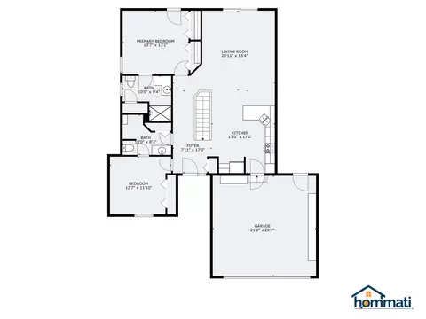 Floorplan - 9344 Pinecrest, Davison, MI 48423 photo 1 of 2