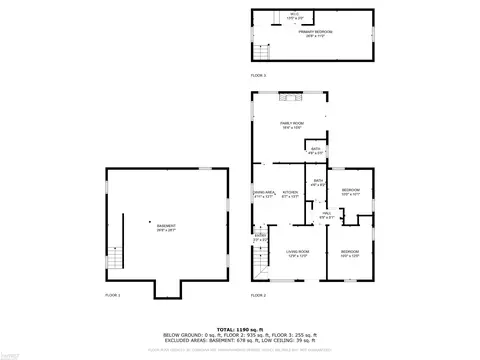 Floorplan - 3405 Brandon, Flint, MI 48503 photo 7 of 8