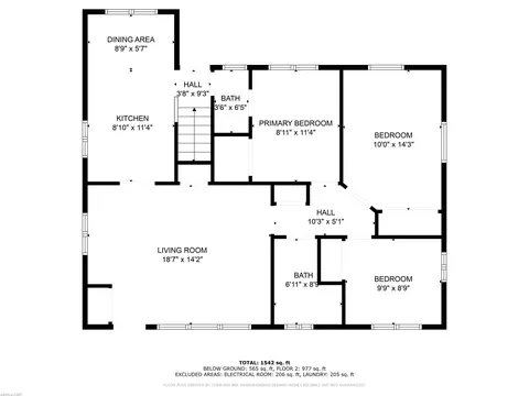 Floorplan - 17835 N Wind, Fraser, MI 48026 photo 2 of 3