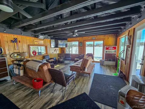 Living - 3865 Peninsula Pt, Munising, MI 49862 photo 5 of 6