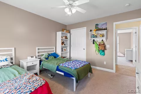 Bedroom - 3177 Windmill, Adrian, MI 49221 photo 8 of 9