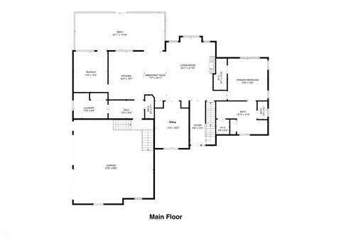 Floorplan - 1276 Strieter, Ann Arbor, MI 48103 photo 1 of 3