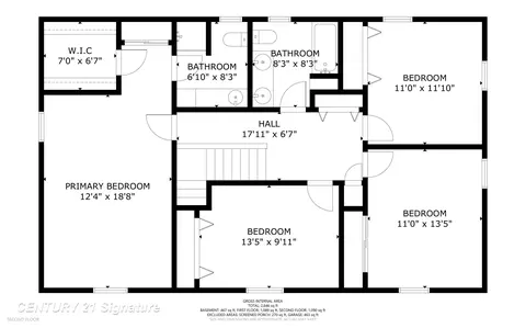 Floorplan - 5028 Sioux, Flushing, MI 48433 photo 2 of 9