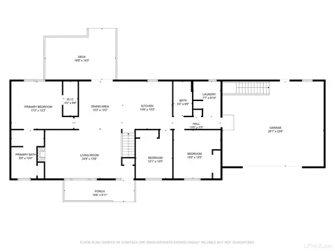 Floorplan - n7062 Maple Tree Lane, Au Train, MI 49806 photo 1 of 2
