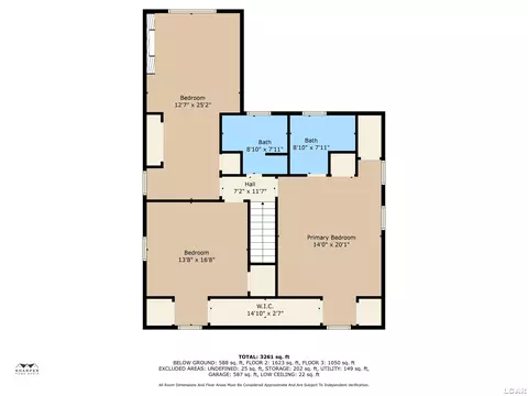 Floorplan - 608 Budlong, Adrian, MI 49221 photo 2 of 4