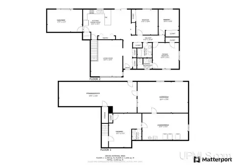 Floorplan - 7 Seventh, South Range, MI 49963 photo 2 of 2