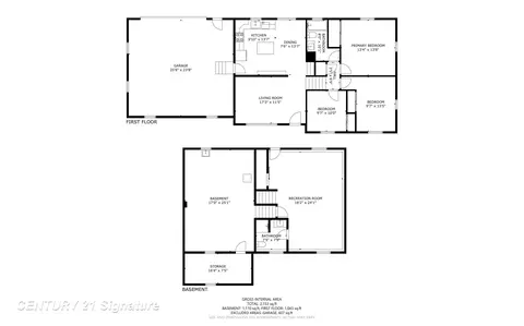 Floorplan - 7385 Gillette, Flushing, MI 48433 photo 2 of 3