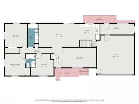 Floorplan - 6476 Mount Morris, Mount Morris, MI 48458 photo 2 of 2