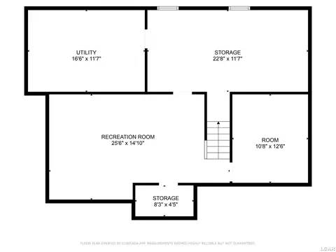 Floorplan - 431 Meadowbrook, Adrian, MI 49221 photo 1 of 4