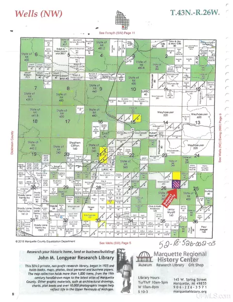 tbd Off Cr 557, Arnold, MI 49819