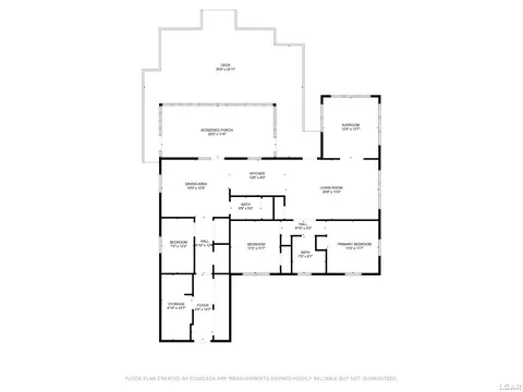 Floorplan - 13673 Young, Hudson, MI 49247 photo 1 of 1