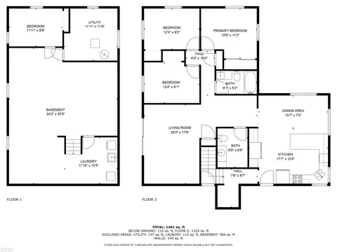 Floorplan - 2284 E Frances, Clio, MI 48420 photo 5 of 6