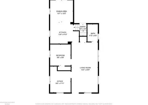 Floorplan - 1634 Monroe, Carleton, MI 48117 photo 1 of 1