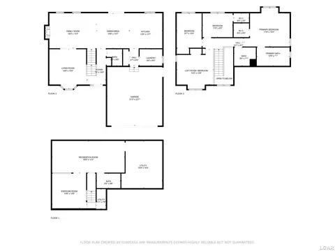 Floorplan - 838 Stetson, Tecumseh, MI 49286 photo 4 of 4