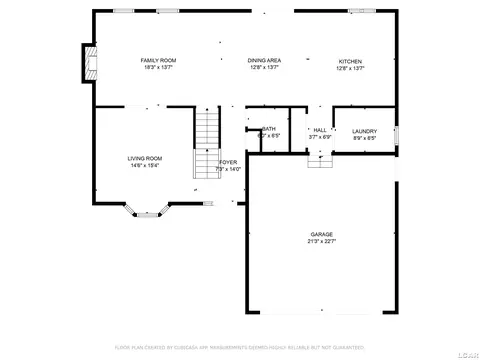 Floorplan - 838 Stetson, Tecumseh, MI 49286 photo 1 of 4