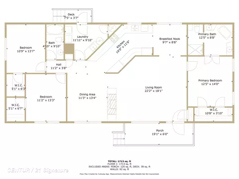Floorplan - 319 S Madison, Perry, MI 48872 photo 1 of 1