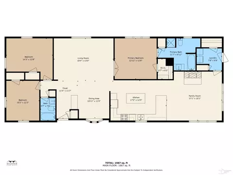 Floorplan - 1256 Sandy Crk, Monroe, MI 48162 photo 1 of 1