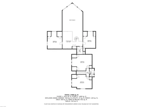 Floorplan - 2333 Boy Scout, Indian River, MI 49749 photo 2 of 3