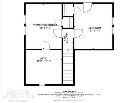 Floorplan - 421 Edgewater, Algonac, MI 48001 photo 2 of 3